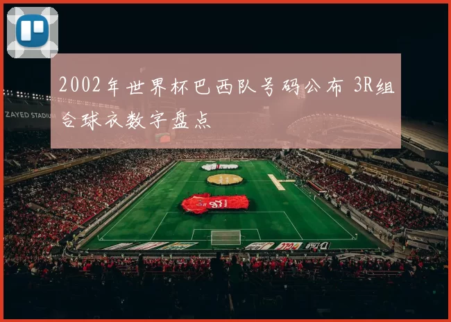 2002年世界杯巴西队号码公布 3R组合球衣数字盘点