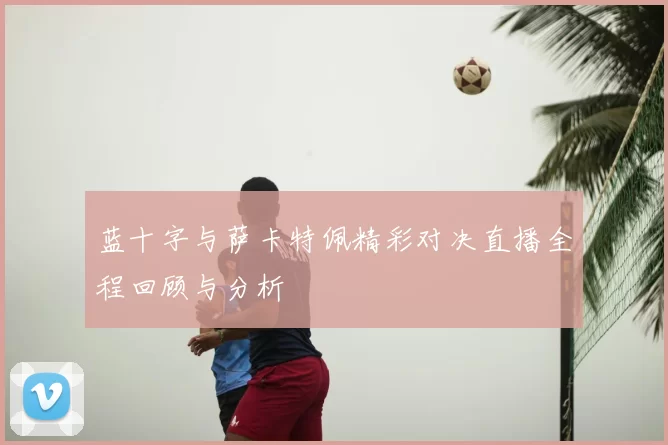蓝十字与萨卡特佩精彩对决直播全程回顾与分析